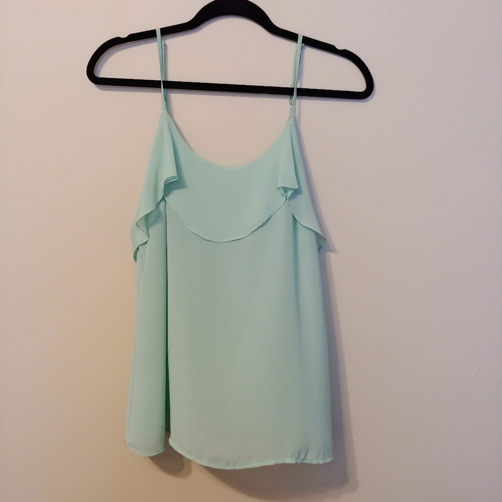 Naked Zebra Low Back Tank Top